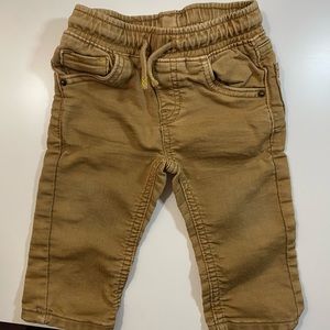 4/$10 Cat & Jack tan elastic pants